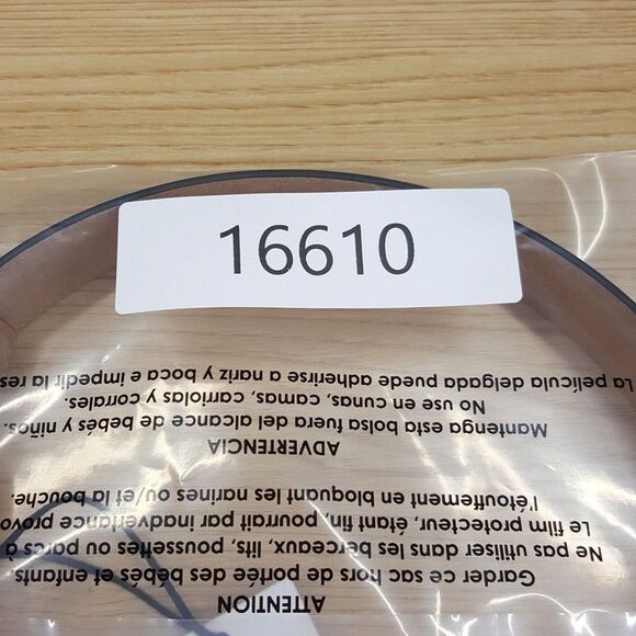 Salvatore Ferragamo Sz 32 Black Double Gancini Adjustable Leather Belt $575 - Picture 6 of 6